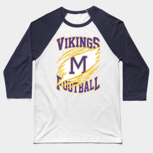 Minnesota Vikings Football Baseball T-Shirt